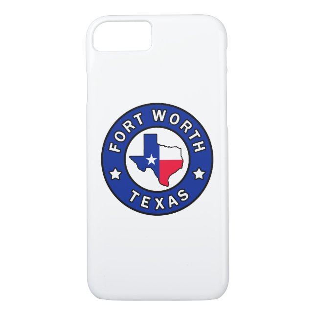 Capa Para iPhone, Case-Mate Fort Worth Texas (Verso)