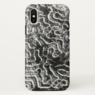 Capa Para iPhone Da Case-Mate Foto da natureza do Abstrato Black and White Coral