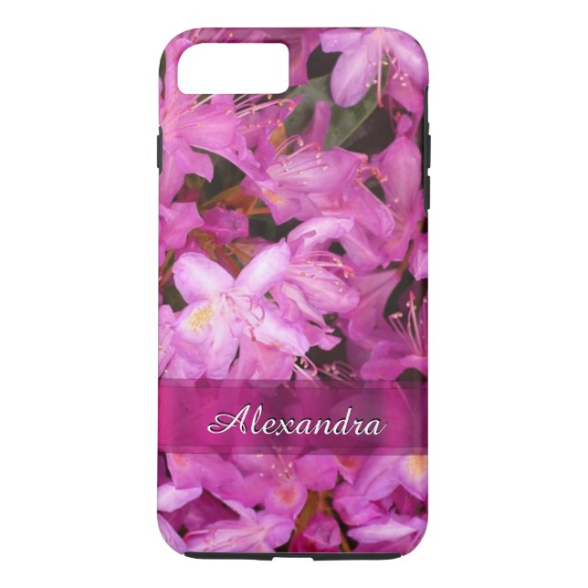 Capa Para iPhone, Case-Mate Foto de flor rosa bonito personalizada (Verso)