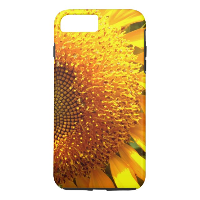 Capa Para iPhone, Case-Mate Foto de girassol gigante amarelo mamute (Verso)