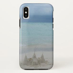 Capa Para iPhone Da Case-Mate Foto de Paisagem de Praia de Stormy Sandcastle