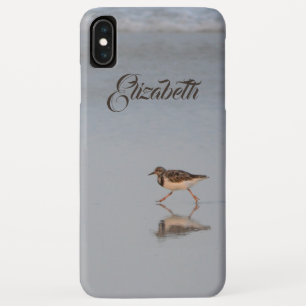 Capa Para iPhone Da Case-Mate Foto de praia do Sandpiper personalizada adiciona