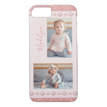 Foto do Nome da Glitter Rhinestone Cor-de-Rosa Esb