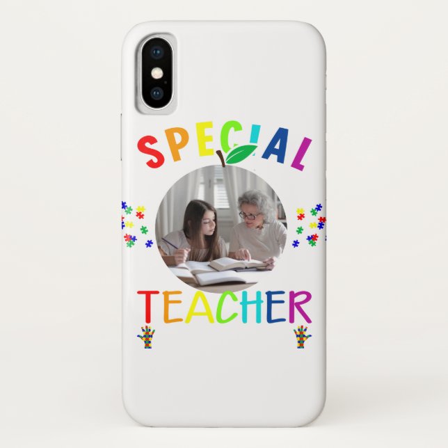 Capa Para iPhone, Case-Mate Foto Especial de Professor Inspirador (Verso)