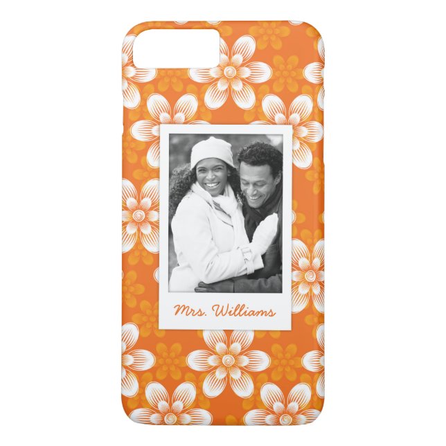 Capa Para iPhone, Case-Mate Foto feita sob encomenda & teste padrão de flores (Verso)