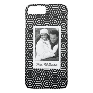 Capa Para iPhone Da Case-Mate Foto feita sob encomenda & teste padrão geométri