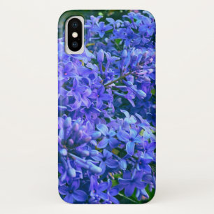 Capa Para iPhone Da Case-Mate Foto floral azul roxa-azul romântica azul