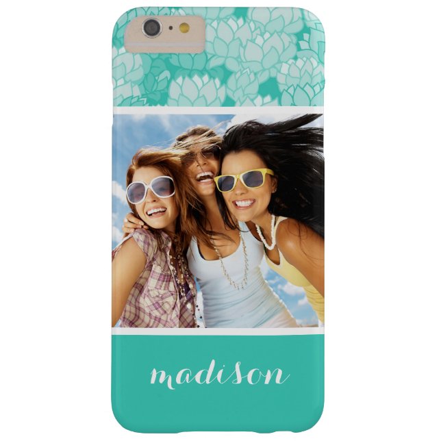 Capa Para iPhone, Case-Mate Foto personalizada e nome Lotus padrão 2 (Verso)