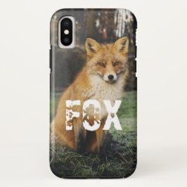 Capa Para iPhone Da Case-Mate Foto personalizada fofo Fox animal adorável chic n