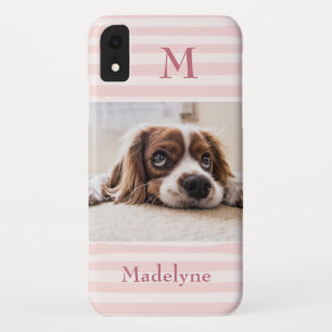 Capa Para iPhone Da Case-Mate Foto Personalizada por Gráficos Rosa-Esbranquiçado