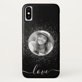 Capa Para iPhone Da Case-Mate Foto personalizada preta