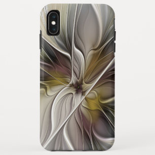 Capa Para iPhone Da Case-Mate Fractal floral, flor da fantasia com cores de