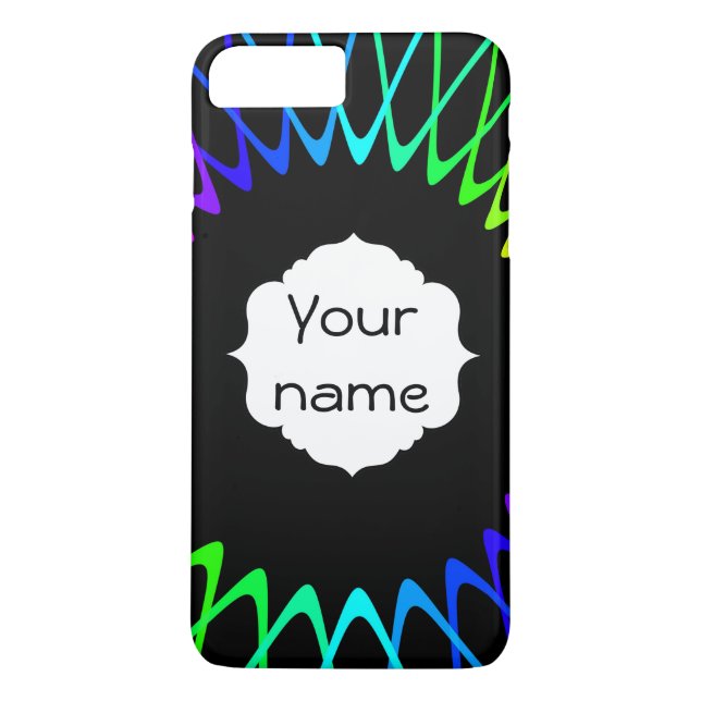 Capa Para iPhone, Case-Mate Fraturas solares arco-íris (Verso)
