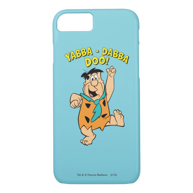 Capa Para iPhone, Case-Mate Fred Flintstone Yabba-Dabba Doo! (Verso)