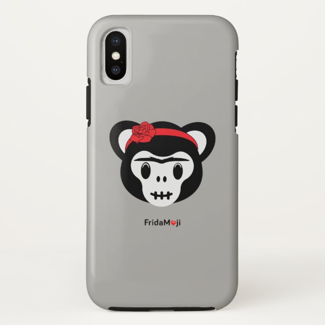 Capa Para iPhone, Case-Mate Frida Kahlo| FridaMoji - Dia do Macaco Morto (Verso)