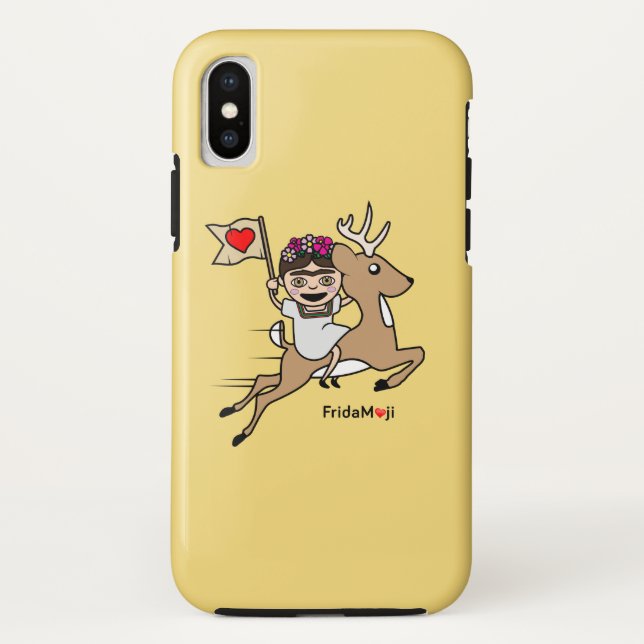Capa Para iPhone, Case-Mate Frida Kahlo | FridaMoji - Reindeer (Verso)