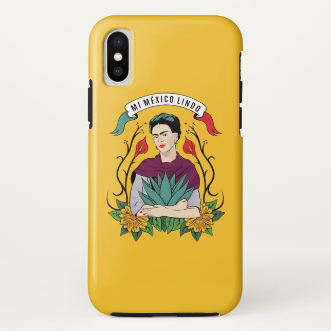Capa Para iPhone, Case-Mate Frida Kahlo | MI México Lindo (Verso)