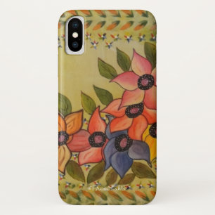 Capa Para iPhone Da Case-Mate Frida Kahlo pintou Flores