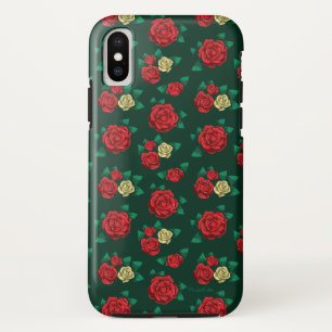 Capa Para iPhone Da Case-Mate Frida Kahlo vermelho e teste padrão cor-de-rosa