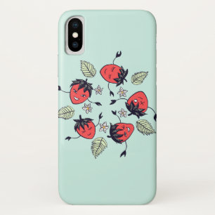 Capa Para iPhone Da Case-Mate Fruta Cute Strawberry Kawaii