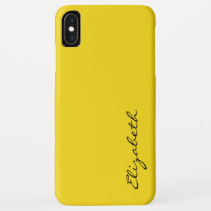 Capa Para iPhone Da Case-Mate Fundo Amarelo Simples