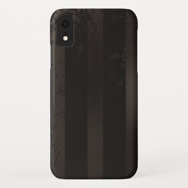Capa Para iPhone, Case-Mate Fundo castanho listrado a vapor (Verso)