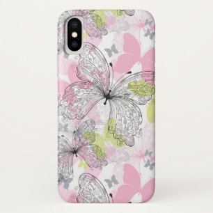 Capa Para iPhone Da Case-Mate Fundo com borboleta