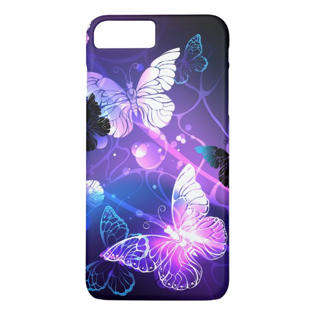 Capa Para iPhone, Case-Mate Fundo com Borboletas Noturnas (Verso)