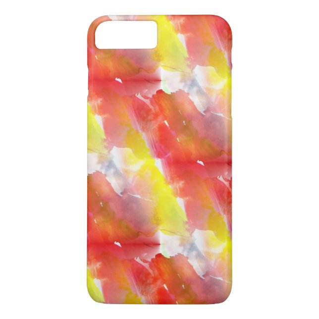 Capa Para iPhone, Case-Mate fundo de aquarela de textura Design (Verso)