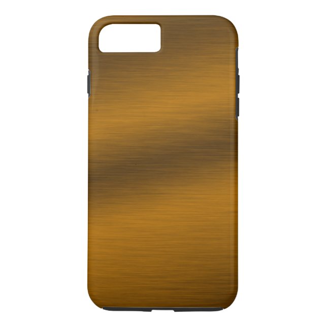 Capa Para iPhone, Case-Mate Fundo de Bronze em Falso Bruto (Verso)