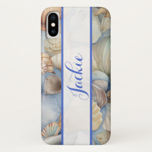 Capa Para iPhone Da Case-Mate Fundo de Conchas Marinhas Bonito 
