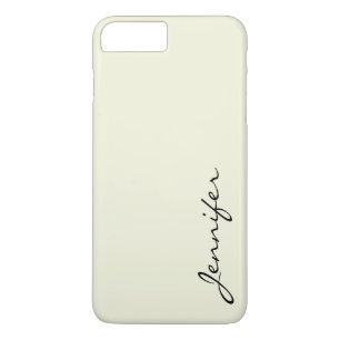 Capa iPhone 8 Plus/7 Plus Fundo de cor bege