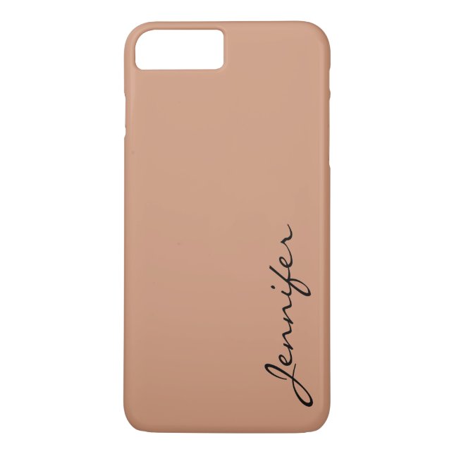 Capa Para iPhone, Case-Mate Fundo de cor de latão antigo (Verso)