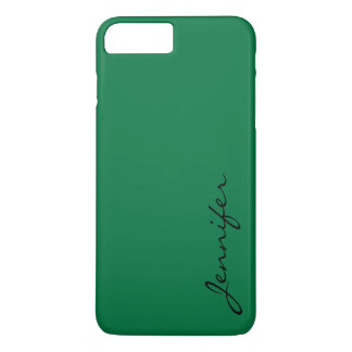 Capa iPhone 8 Plus/7 Plus Fundo de cor verde de Dartmouth