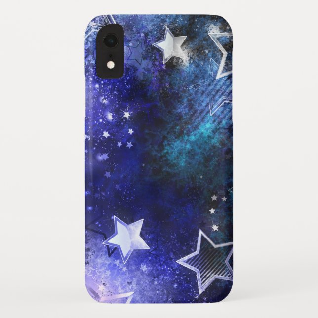 Capa Para iPhone, Case-Mate Fundo de Espaço com Estrelas (Verso)