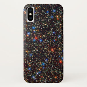 Capa Para iPhone X Fundo de estrelas e luzes de espaço profundo