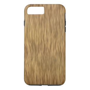 Capa Para iPhone Da Case-Mate Fundo de grão de madeira em bruto a cores naturais