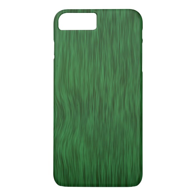 Capa Para iPhone, Case-Mate Fundo de grão de madeira em bruto - Verde (Verso)