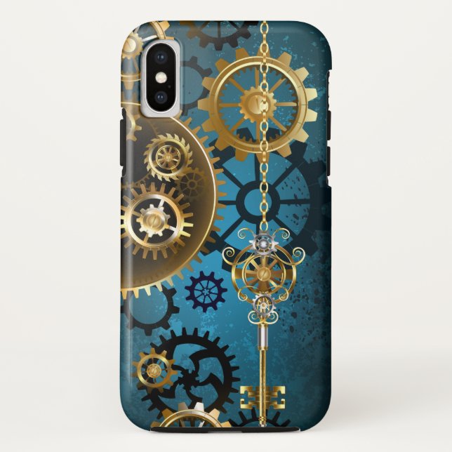 Capa Para iPhone, Case-Mate Fundo de taruga com guelras (Verso)
