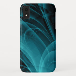 Capa Para iPhone Da Case-Mate Fundo de textura de fumo negro e verde