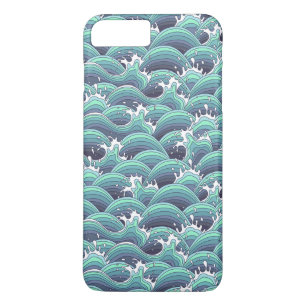 Capa Para iPhone Da Case-Mate Fundo decorativo da onda do mar