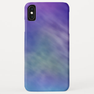 Capa Para iPhone XS Max Fundo do Céu Colorido do Arco-Íris Profundo
