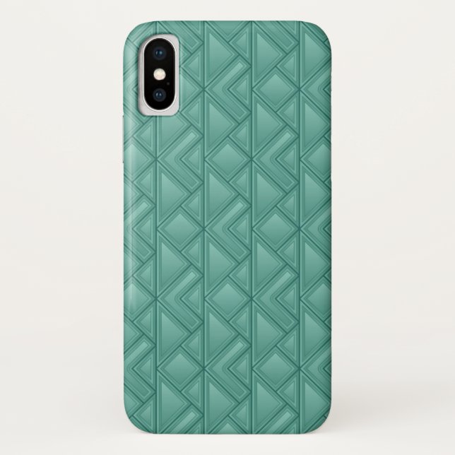 Capa Para iPhone, Case-Mate Fundo do mosaico (Verso)