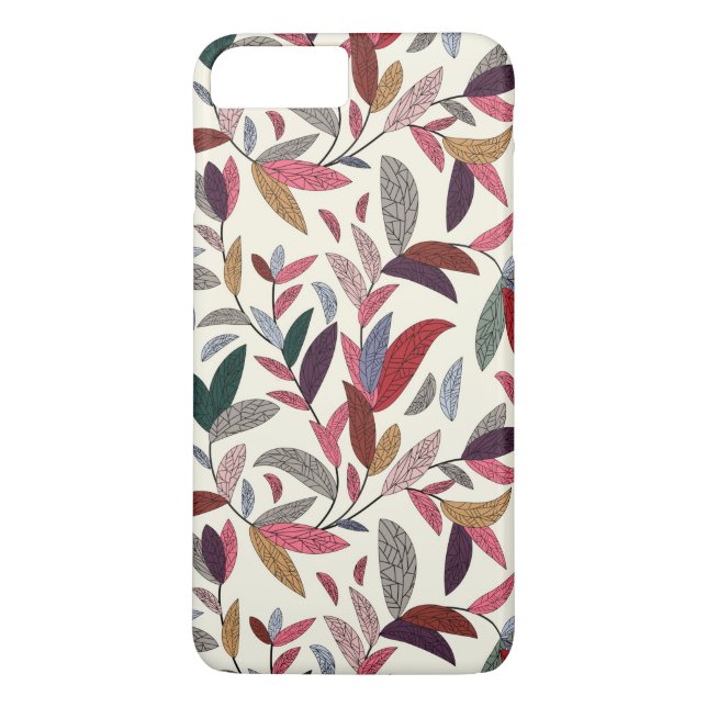 Capa Para iPhone, Case-Mate Fundo floral (Verso)