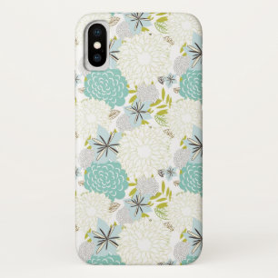 Capa Para iPhone X Fundo floral