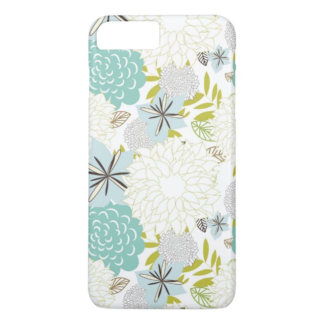 Capa Para iPhone, Case-Mate Fundo floral (Verso)