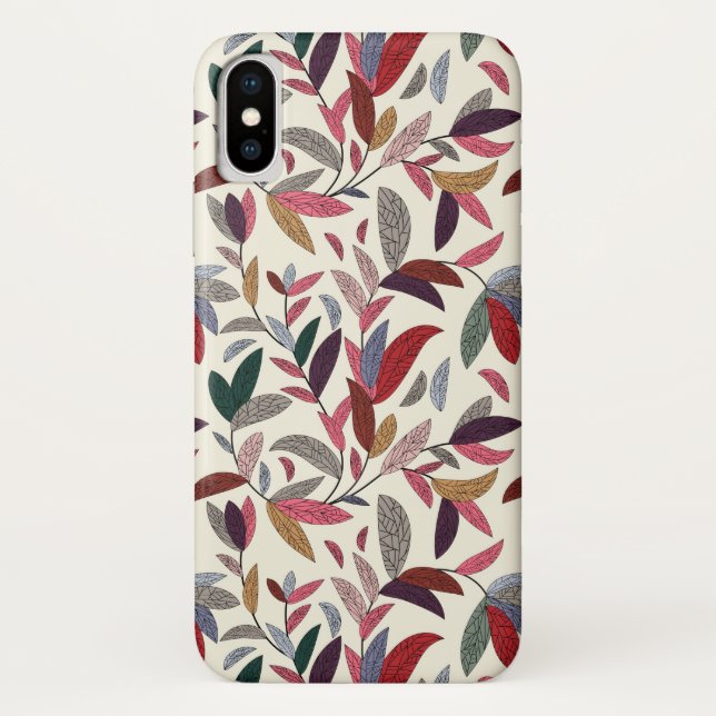 Capa Para iPhone, Case-Mate Fundo floral (Verso)