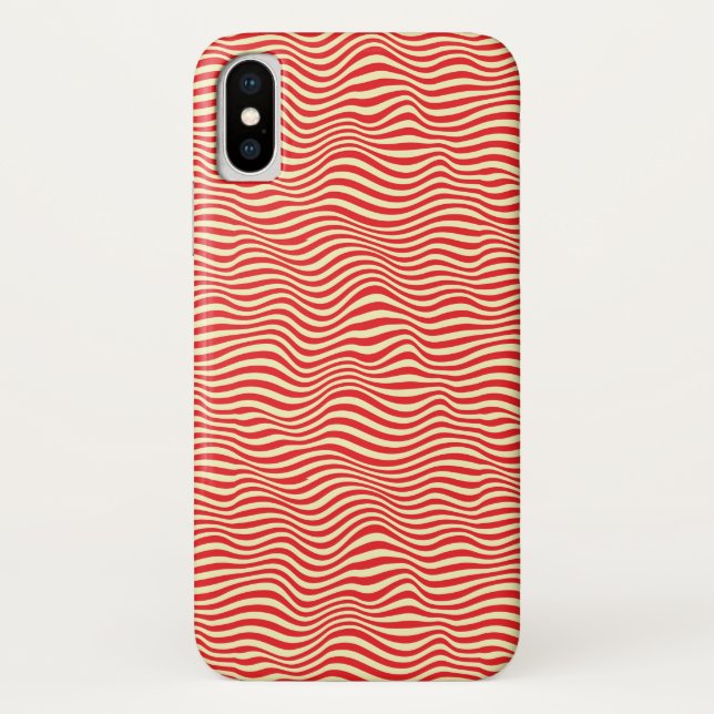 Capa Para iPhone, Case-Mate Fundo listrado (Verso)