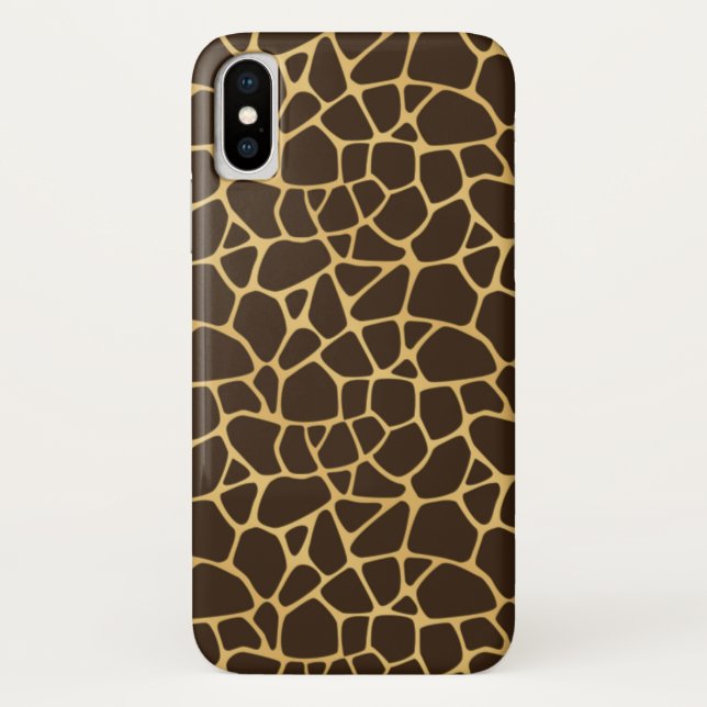 Capa Para iPhone, Case-Mate Fundo manchado girafa (Verso)