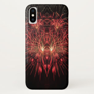 Capa Para iPhone Da Case-Mate Fundo Preto do Red Fireworks